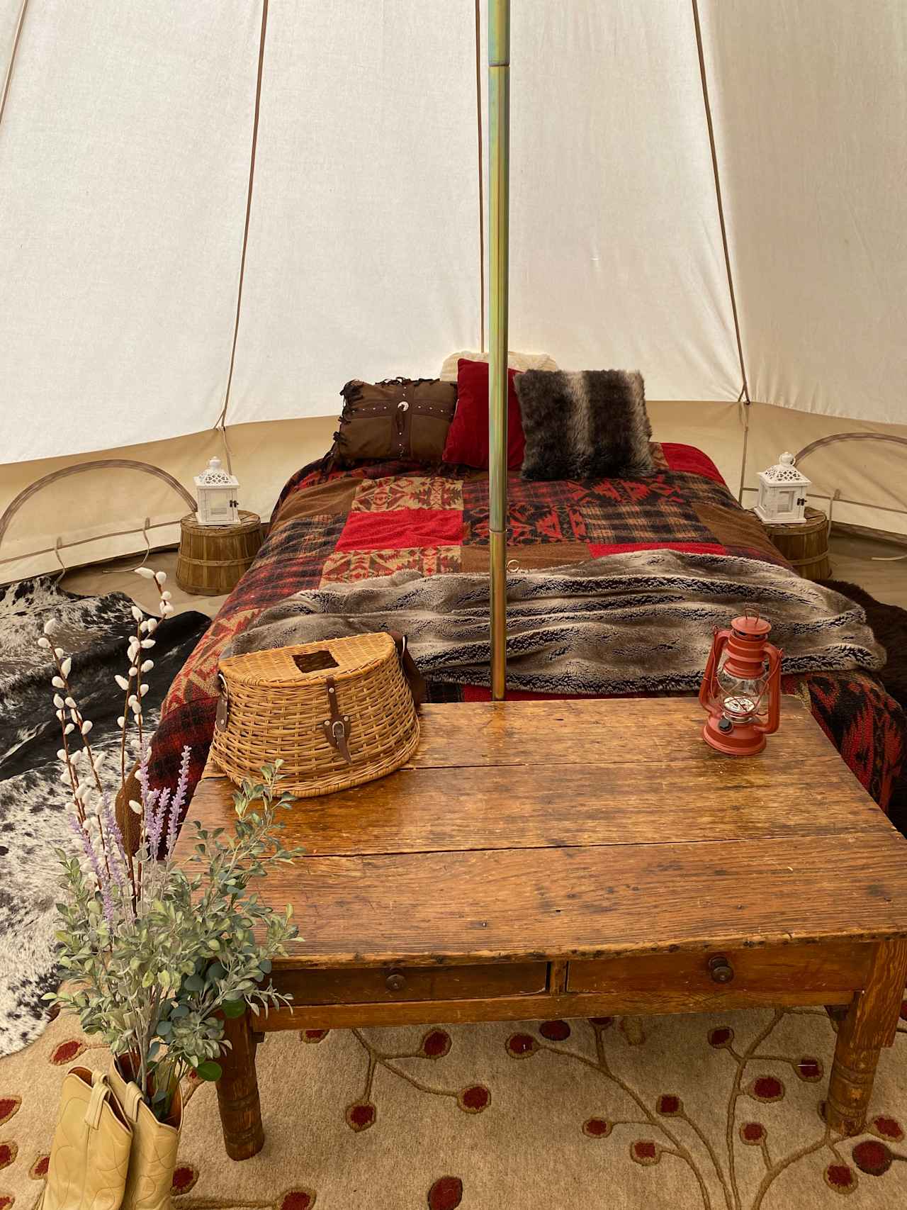 A warm, comfy bed to recharge for the next day