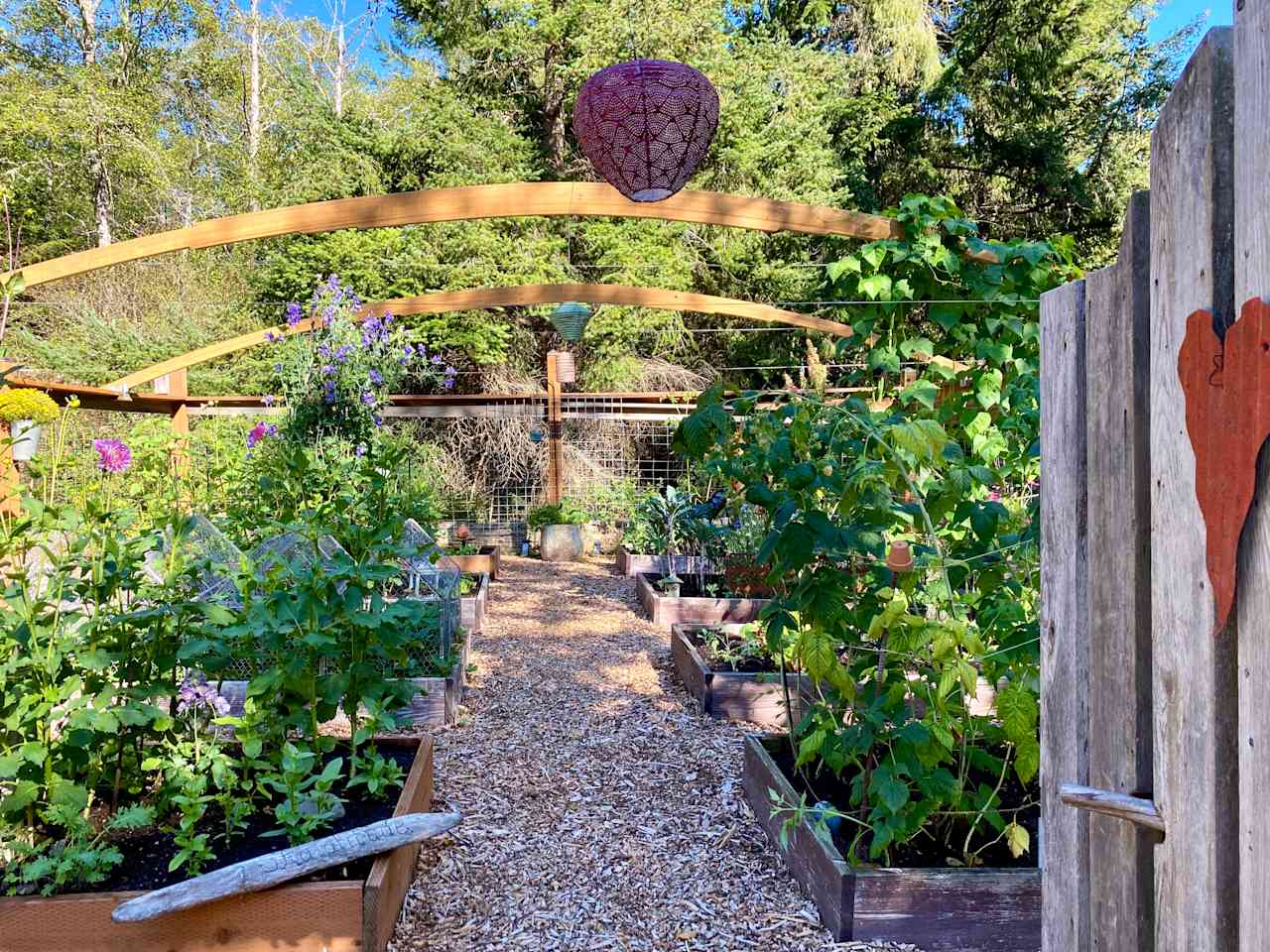 The garden for your enjoyment
