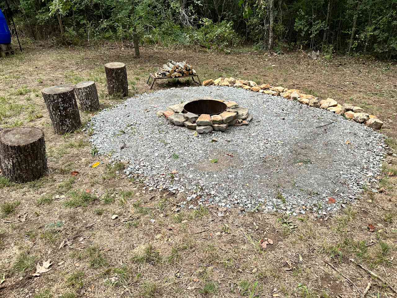 Red Gate Site - Firepit area