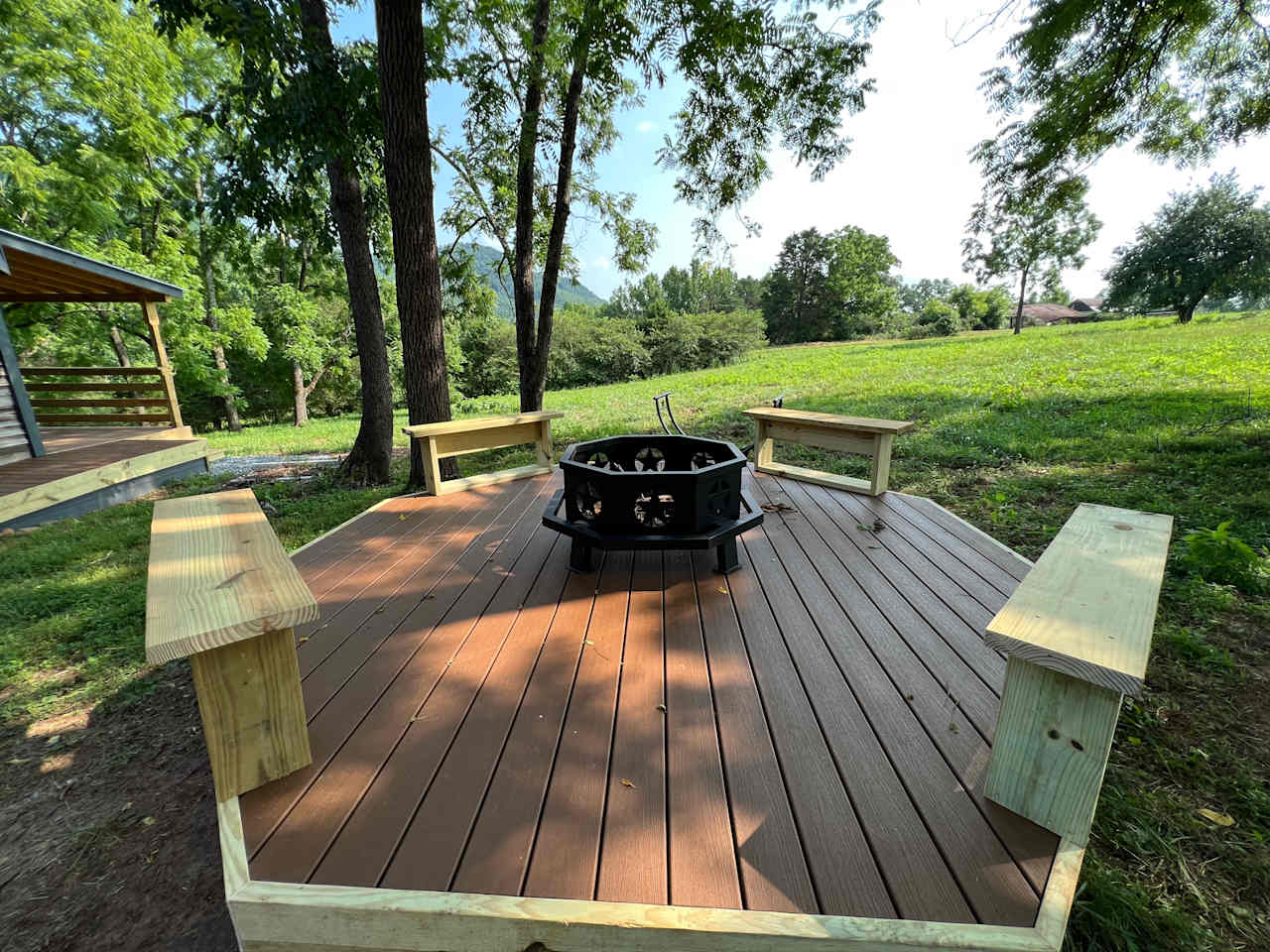 Fire Pit Deck