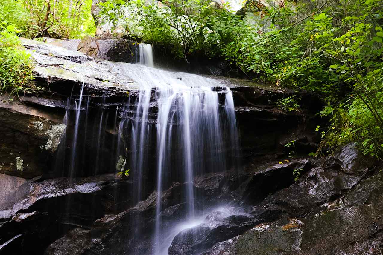 Hoot Owl Falls in the morning light.
