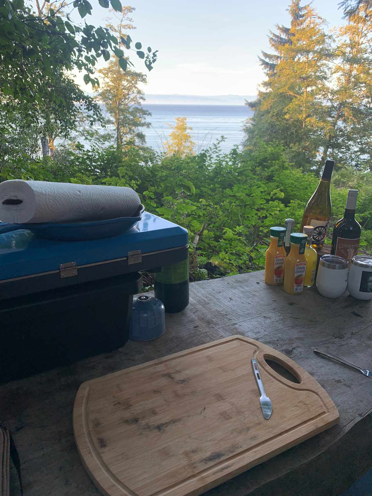 The best view I’ve ever cooked in front of! 