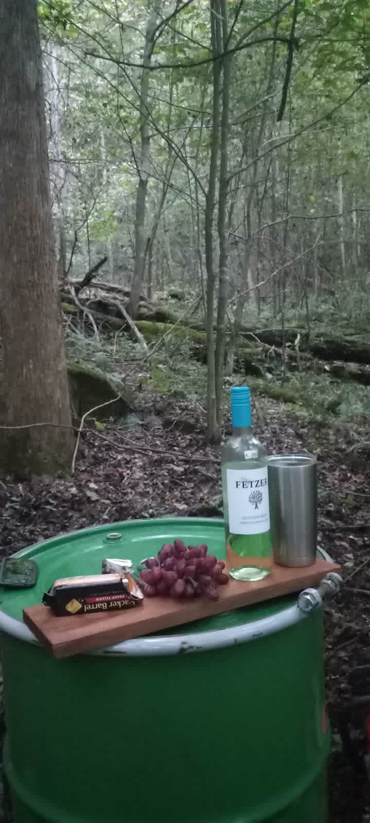 just because you pack in doesn't mean you cant have the finer things!