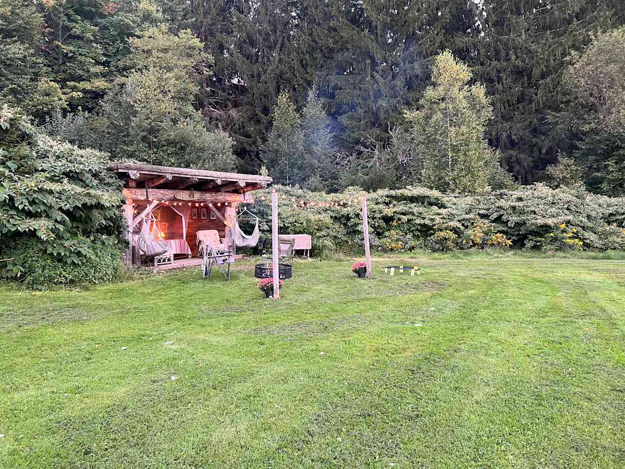 View of surrounding area and addtional tent sites