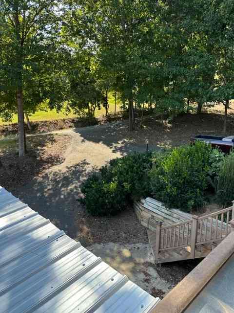 The entrance to the property