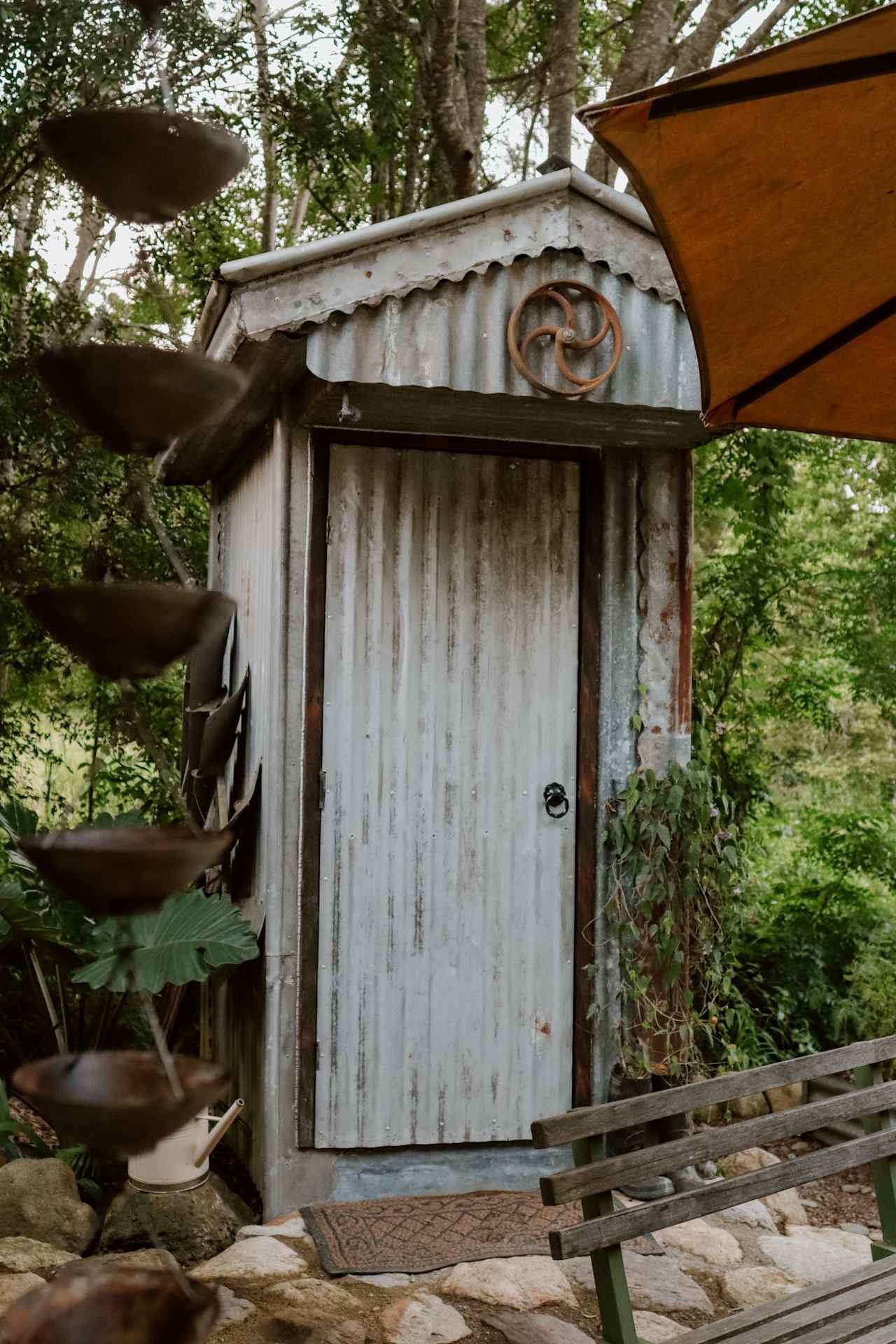 Outdoor toilet 