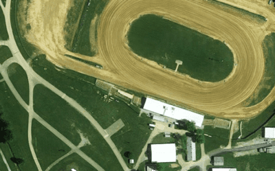 Ground with track