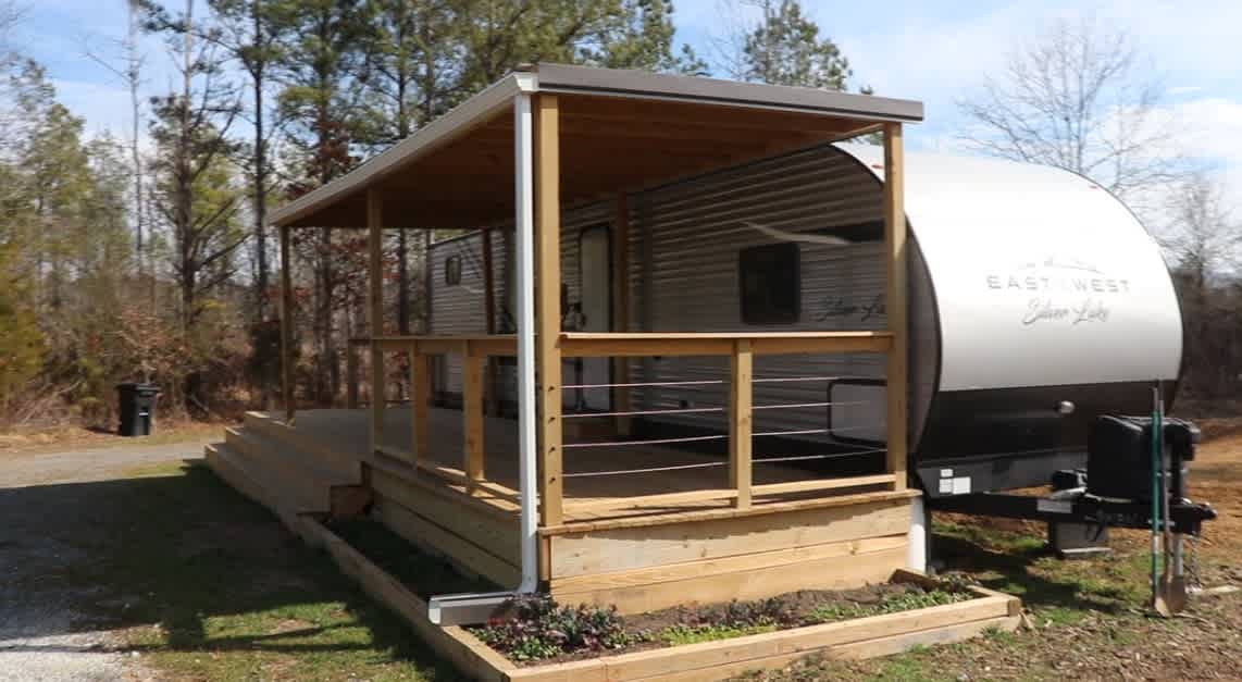 The RV at Chestuee Creek