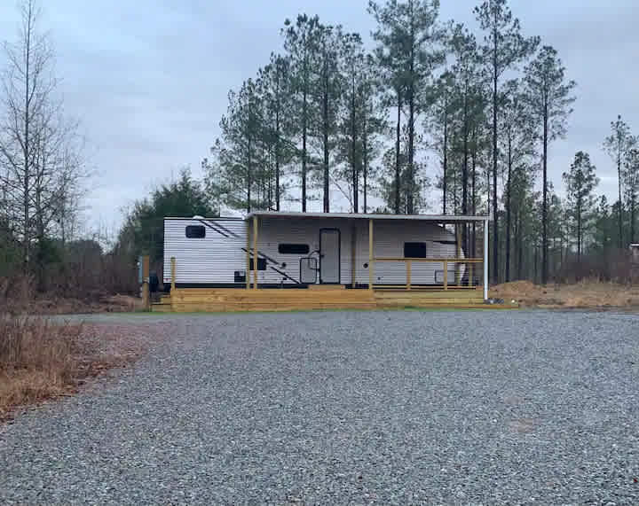 The RV at Chestuee Creek