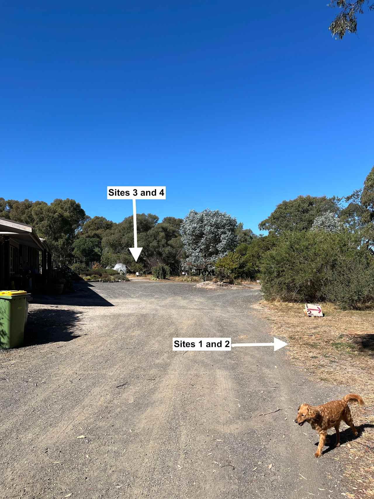 On arrival, follow signs.