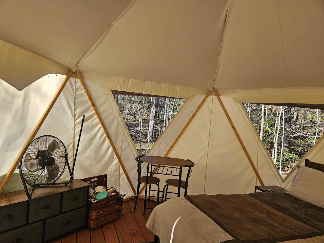 Yurt At Lake James And Fonta Flora