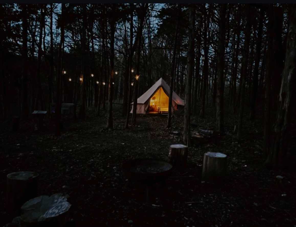 Solar lights help keep camp comfortable without disturbing your dark night sky, ensuring the brightest stars and moon views