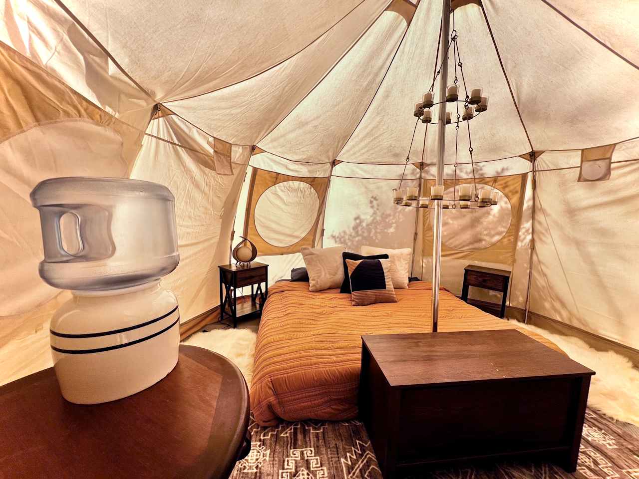Starry Hot Tub/Cold Plunge Glamping