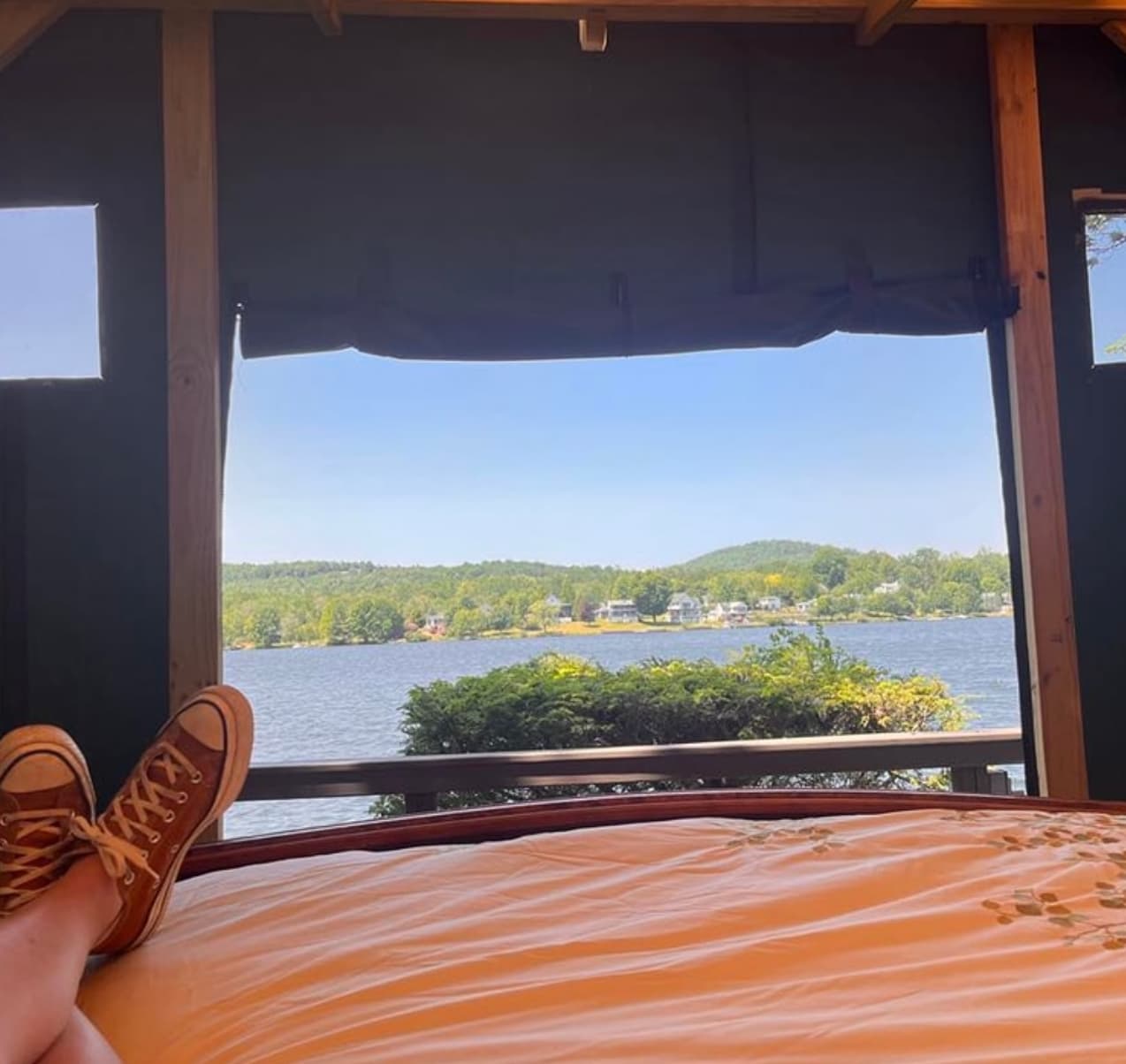 Facebook go to  Lake Carey Glamping