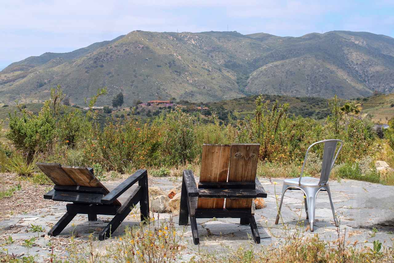 Gorgeous Views from the firepit to enjoy with your family or friends