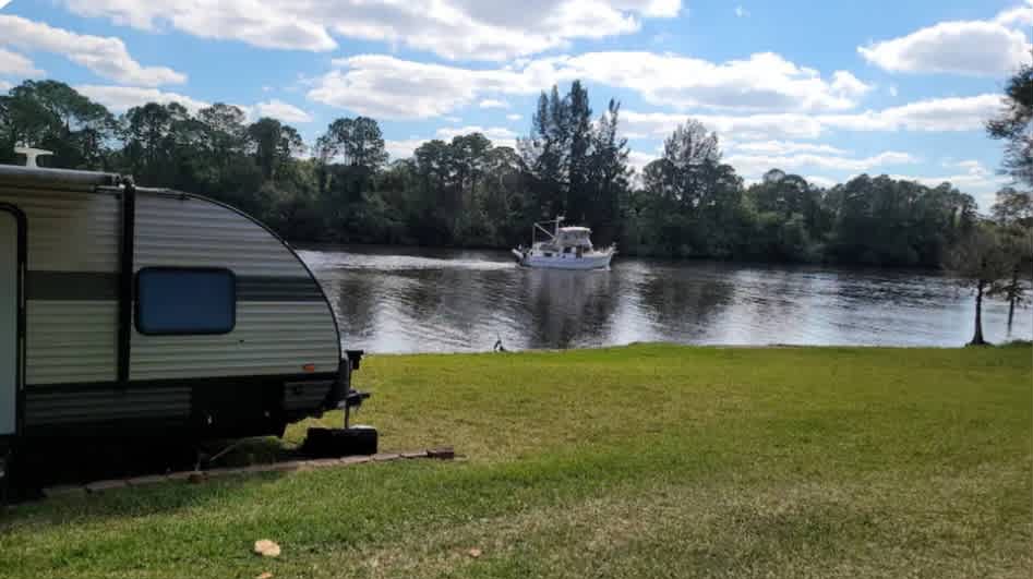 Waterway Beach RV camp site