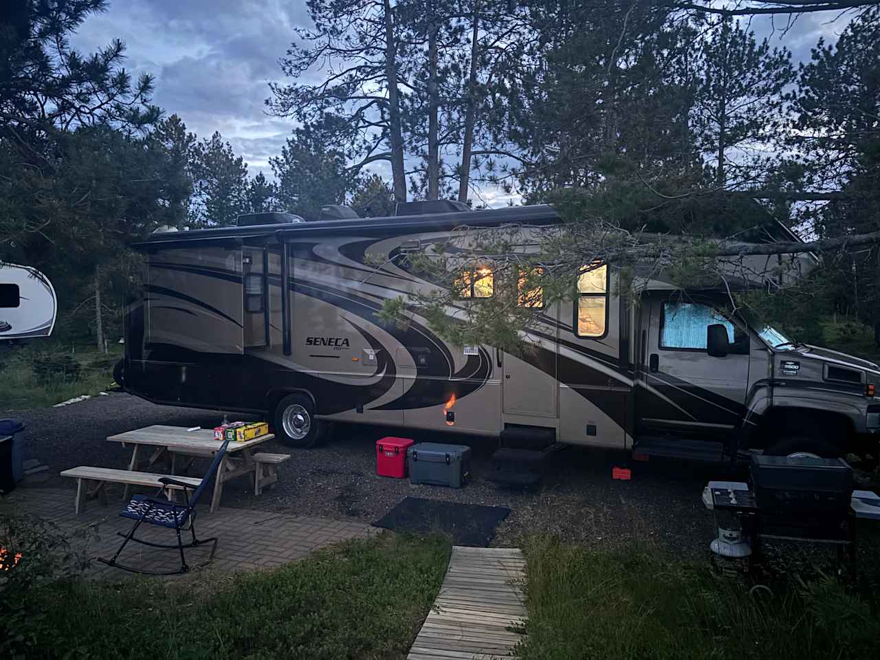Premium Keweenaw Beach RV Site