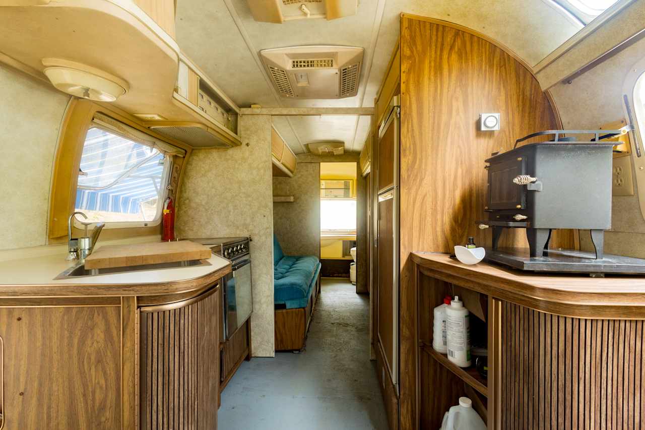 The airstream was a nice place to hang out when it rained a bit. I was able to get some work done on my laptop as well.