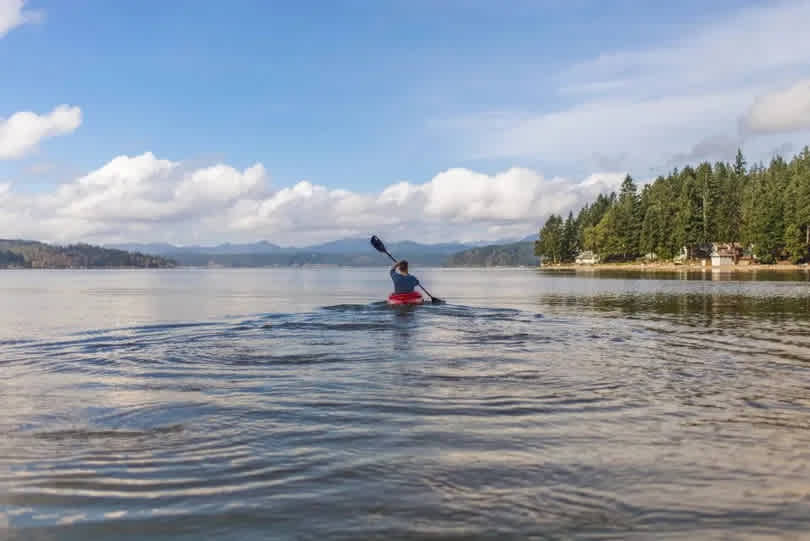 Ask our staff about our kayak rentals to experience Lake Logan