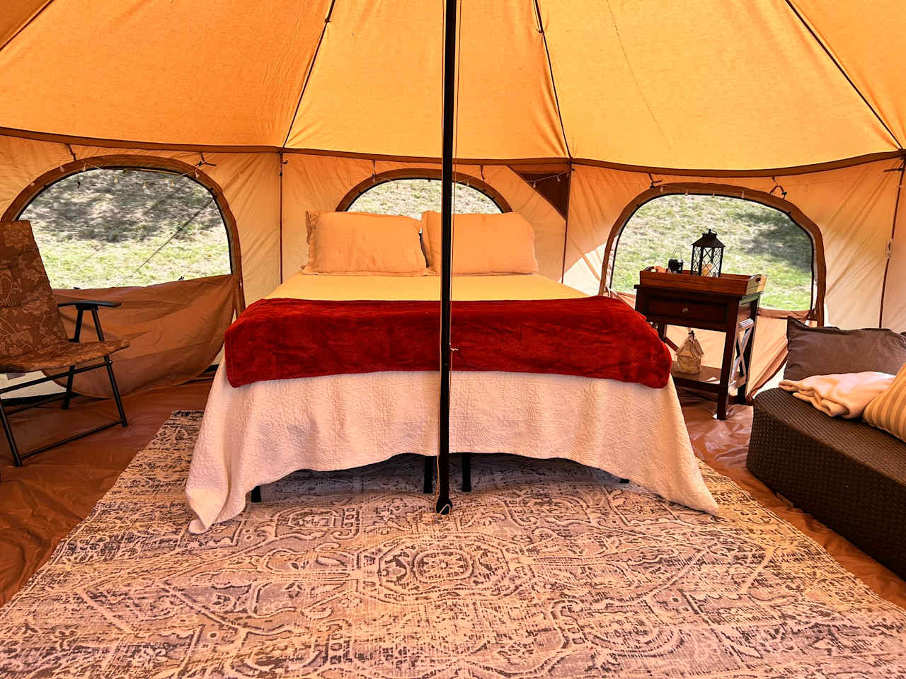 Glamping tent with Amazing Views