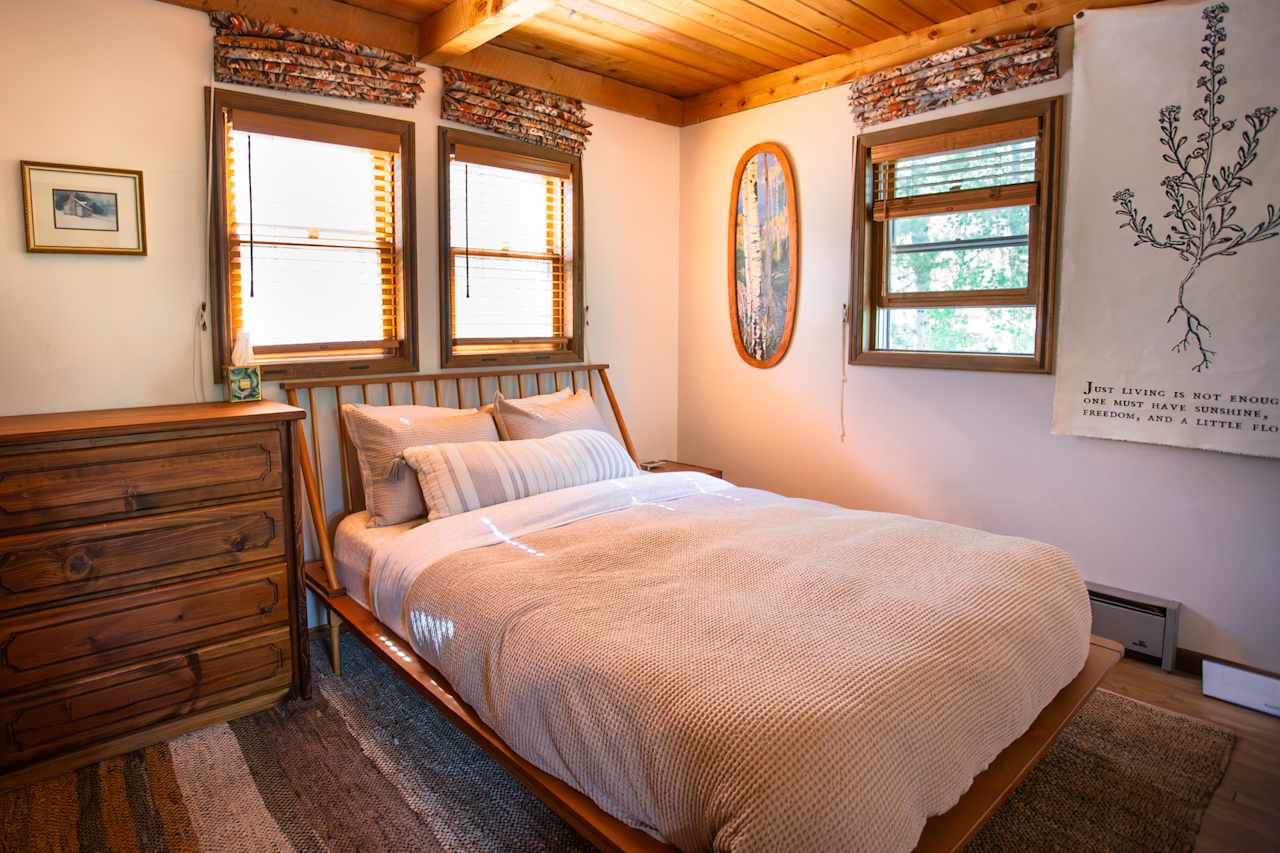 Main bed down stairs