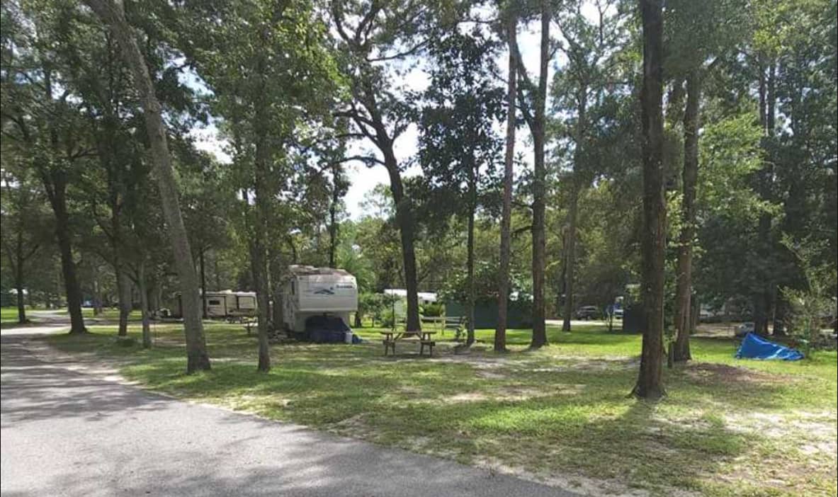 Peaceful 55+ Old Town Campground