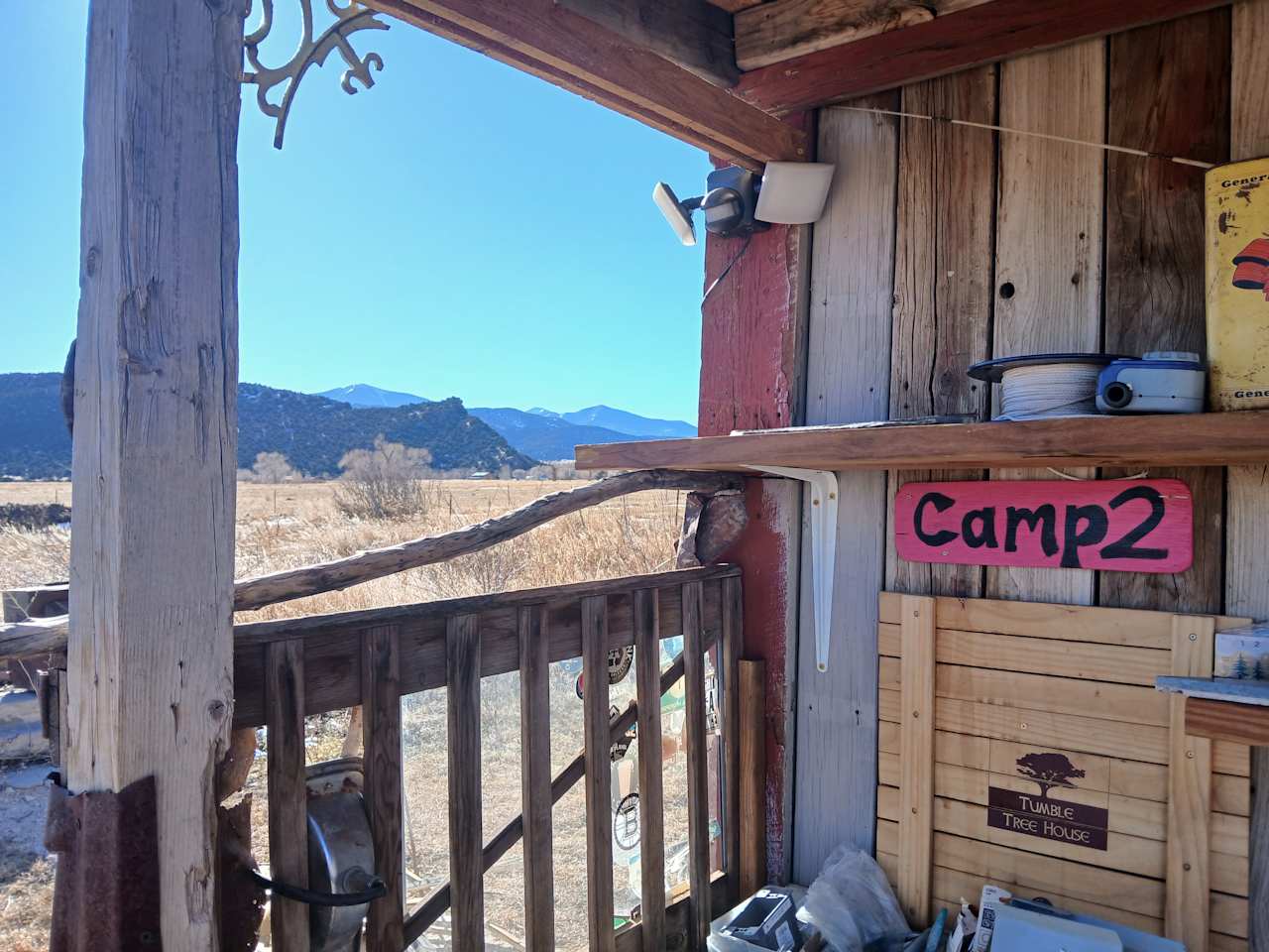 Camp 2  Sand Dunes and 14er access.