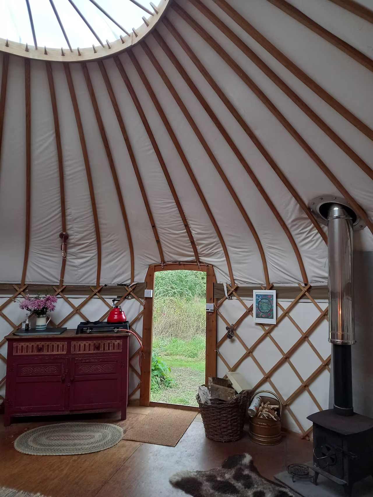 Off Grid Yurt Ashmead Meadow