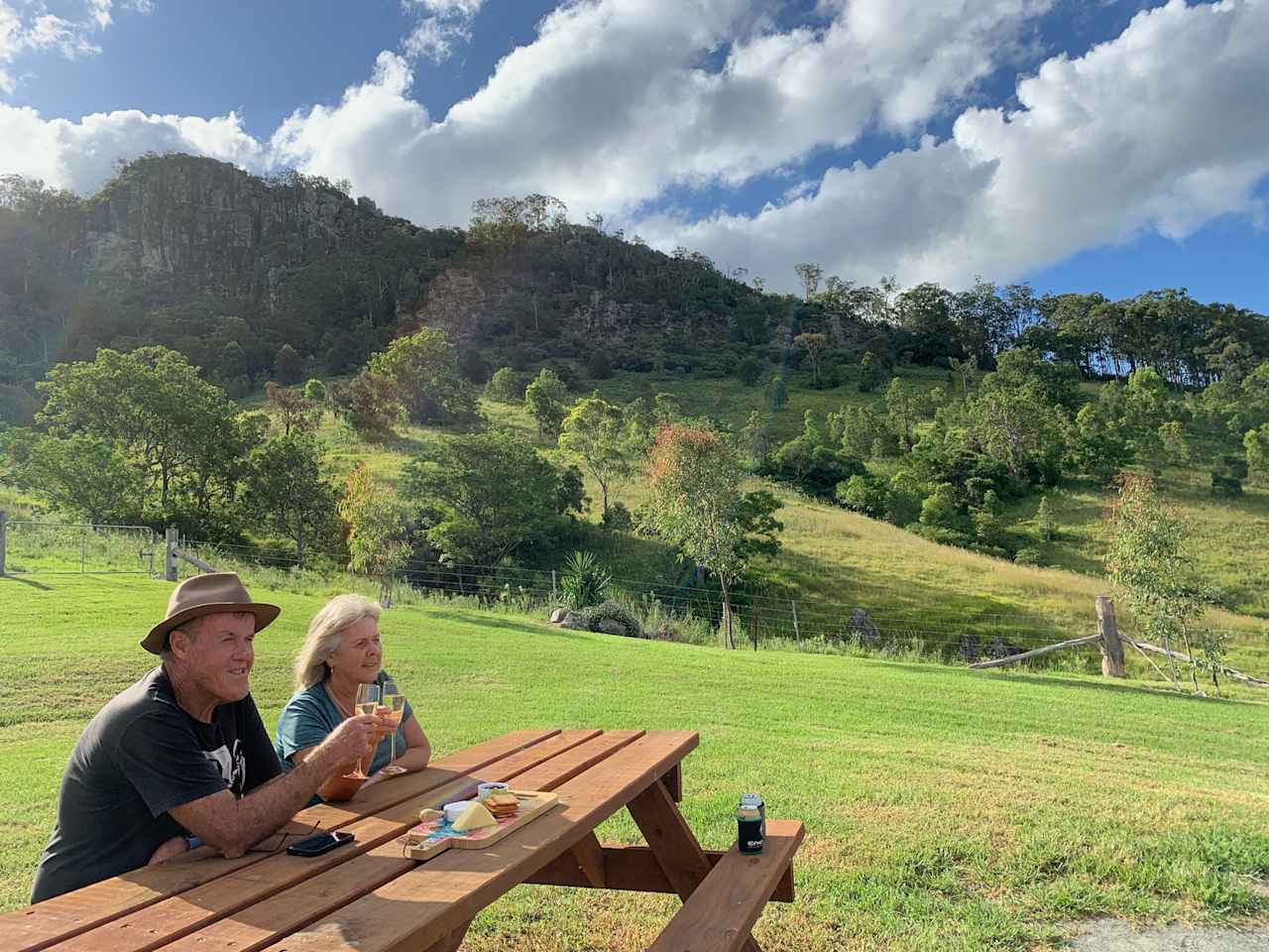 Old Man's Rest Camp at The Big Rock