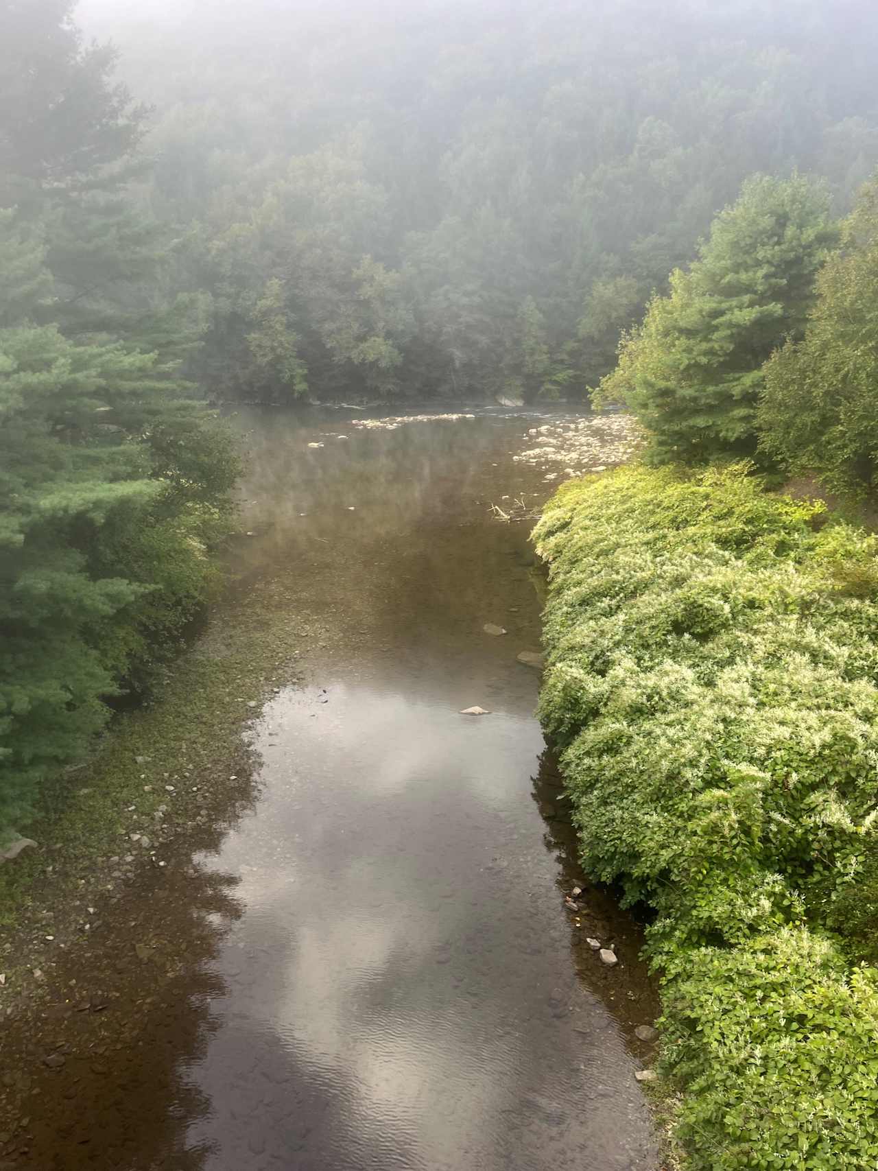 Water and trail side camping