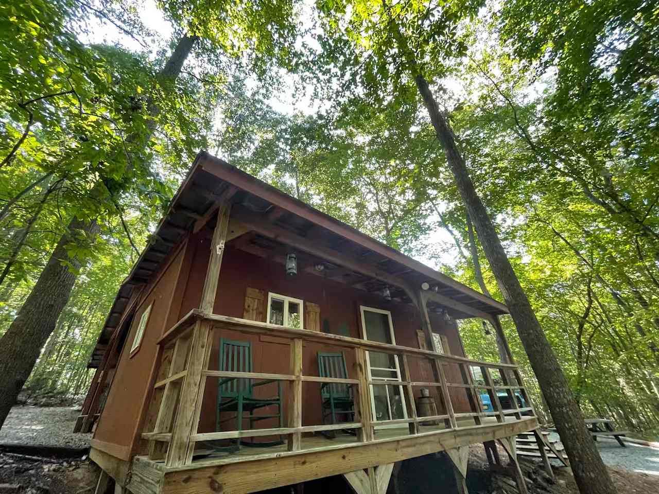 Cozy School Bus w/ Rooftop Deck