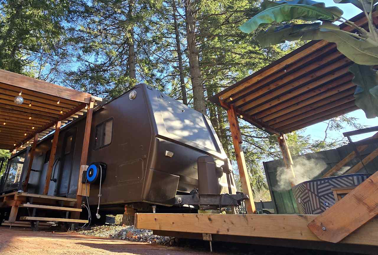 Secluded Forest Oasis, Maple Bay BC