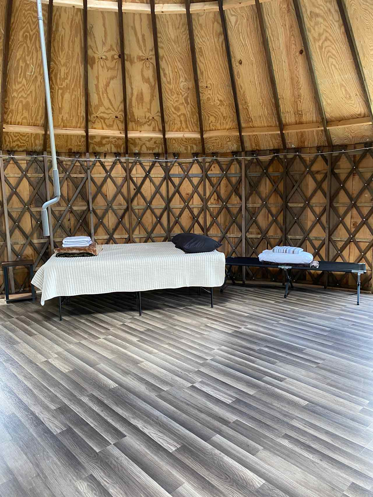 Spacious Off-Grid 30ft Yurt Cabin