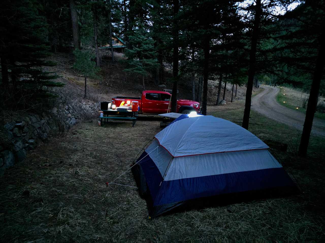 Secluded Camp Near Pecos River, NM