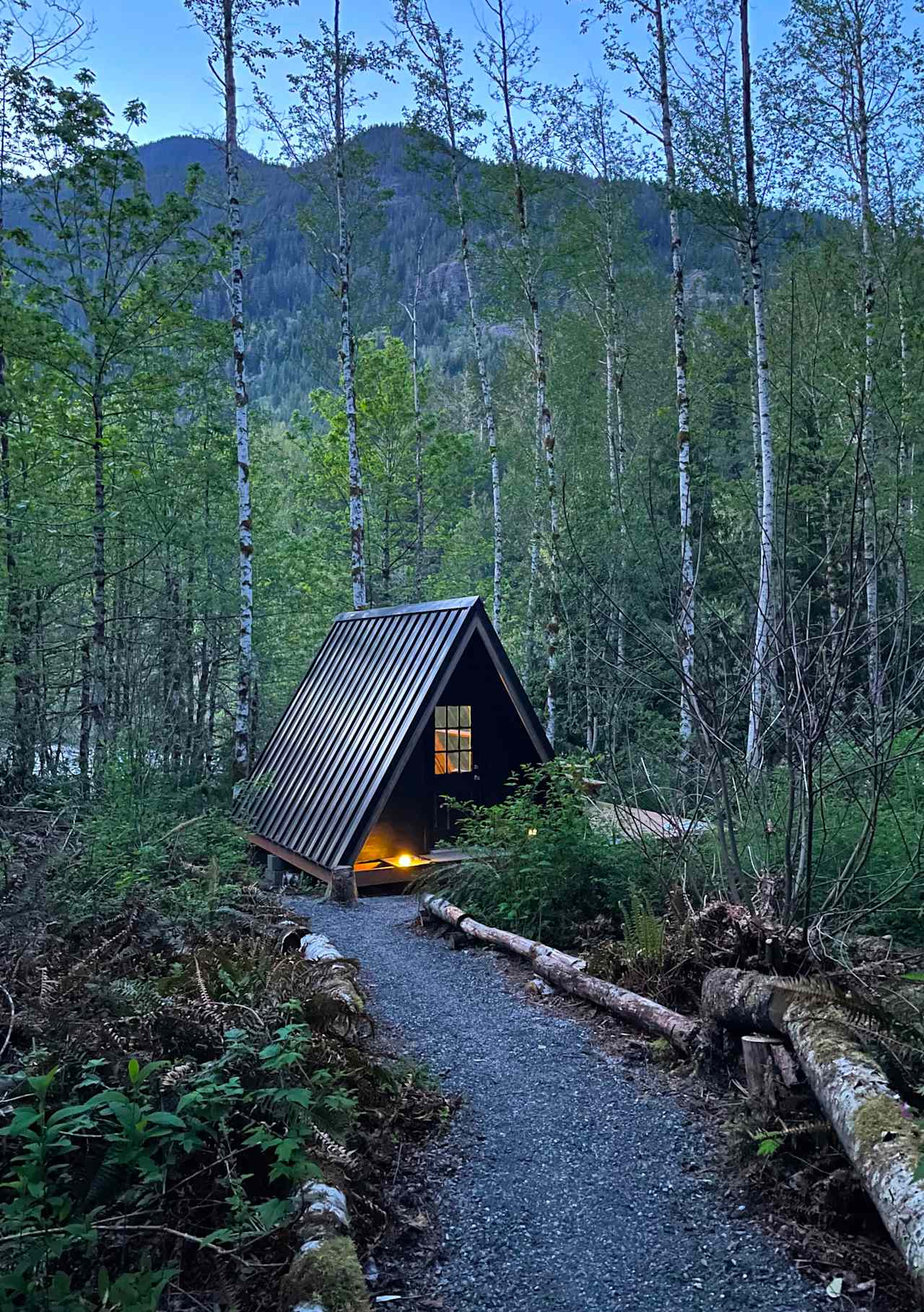 Tiny A-Frame on Cascade River