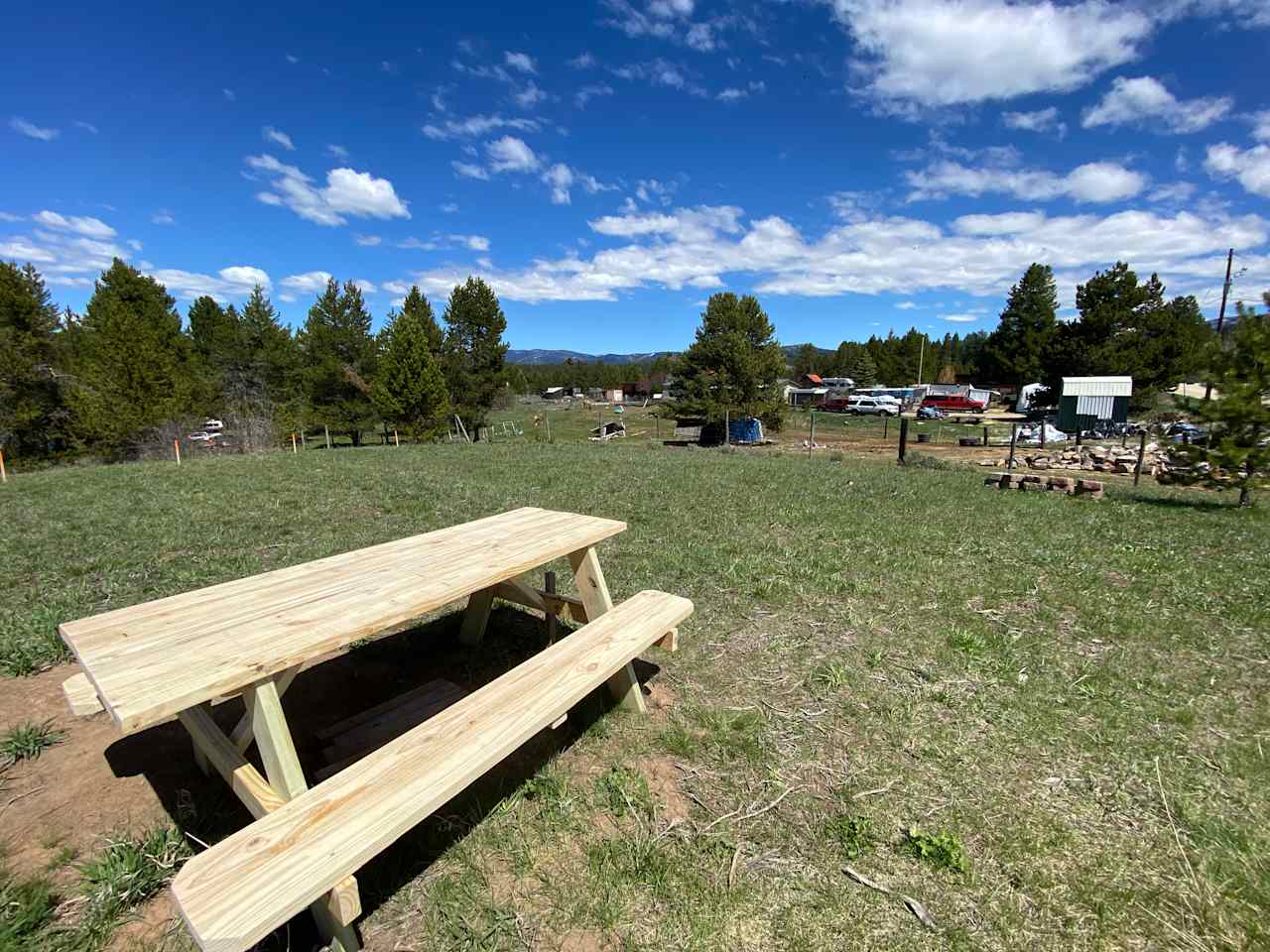 East side of campsite view. 