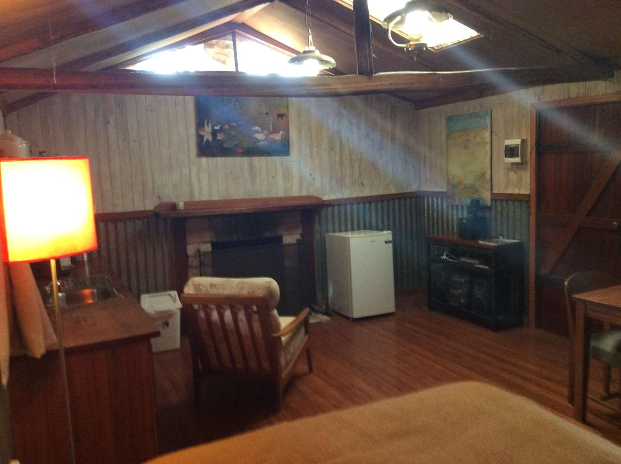 Open fire place