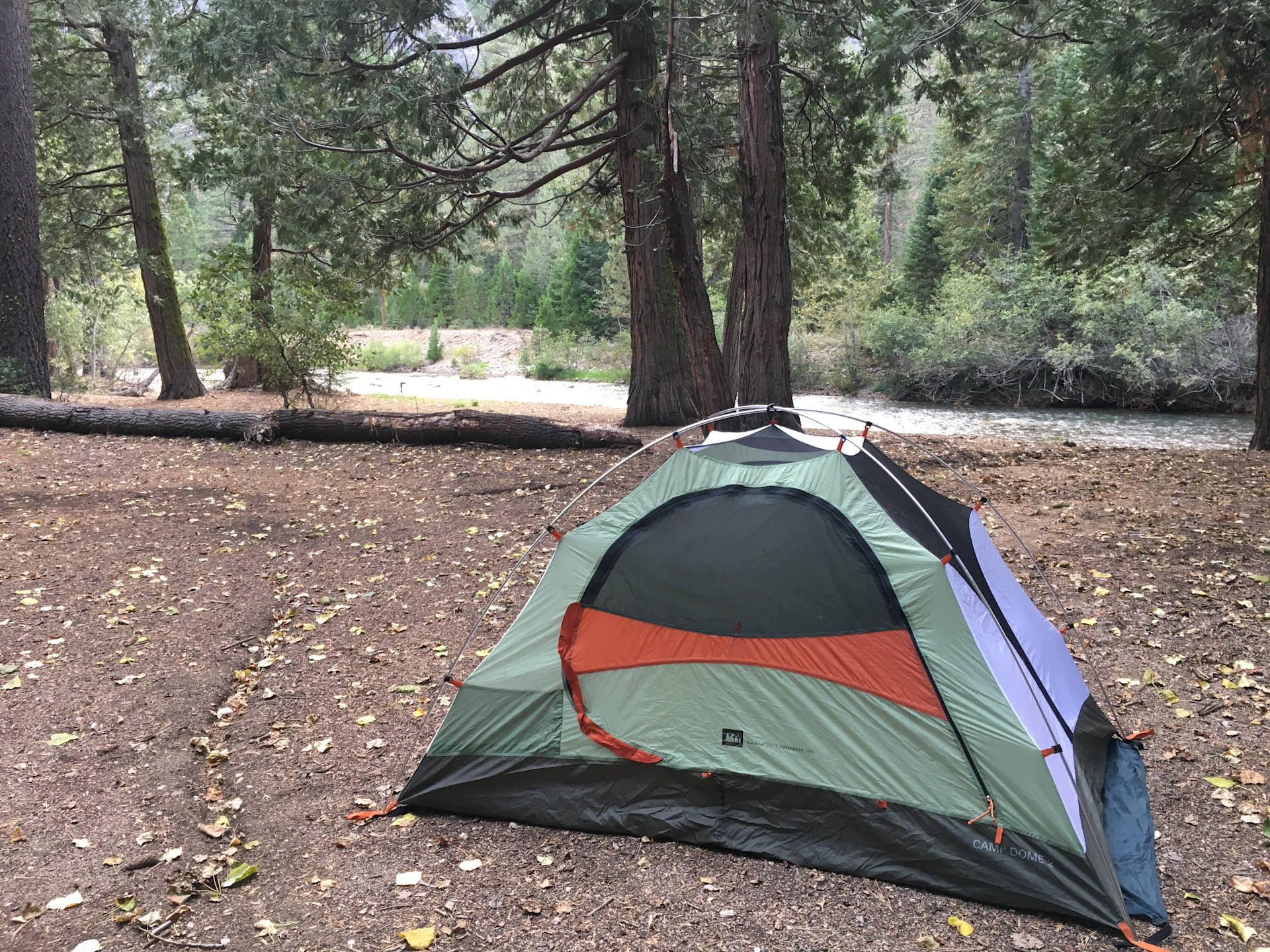 Campsite #1 at Deadman's Campground 