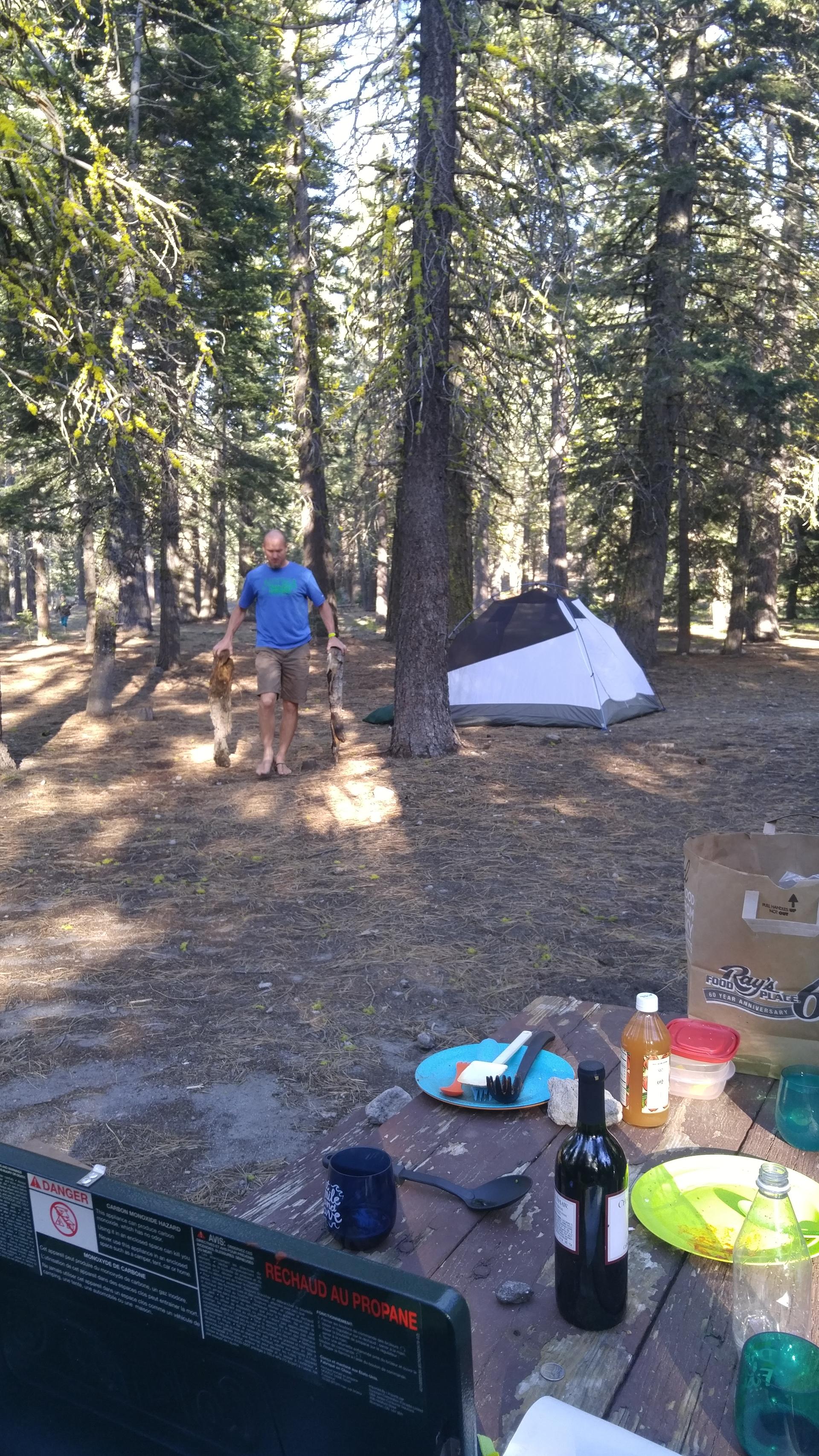 Love the setting, the tent only option, and the scenery. 