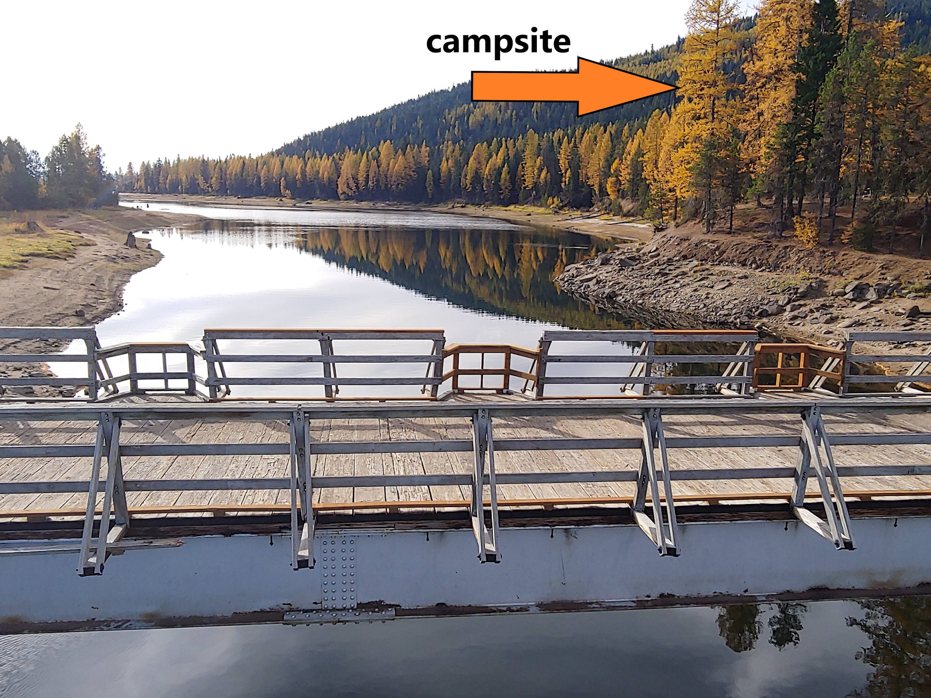 Fishing Bridge at Tamarack Falls
