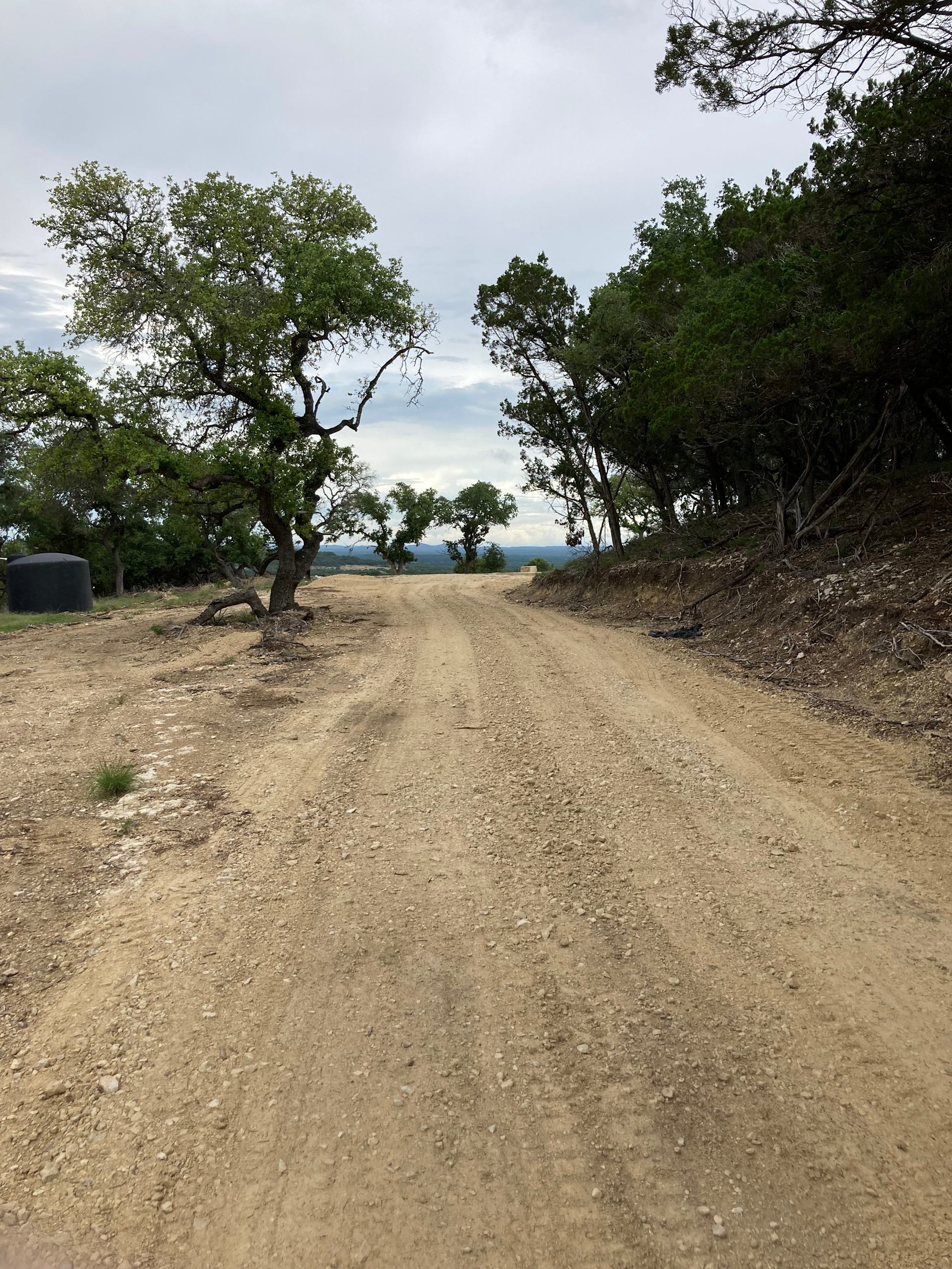 Road to get up to the space