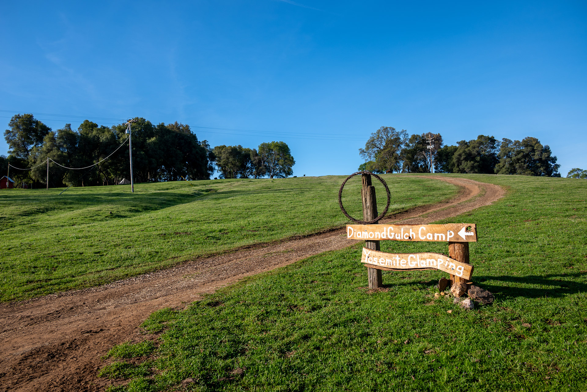 Follow the signs, to Diamond Gulch!