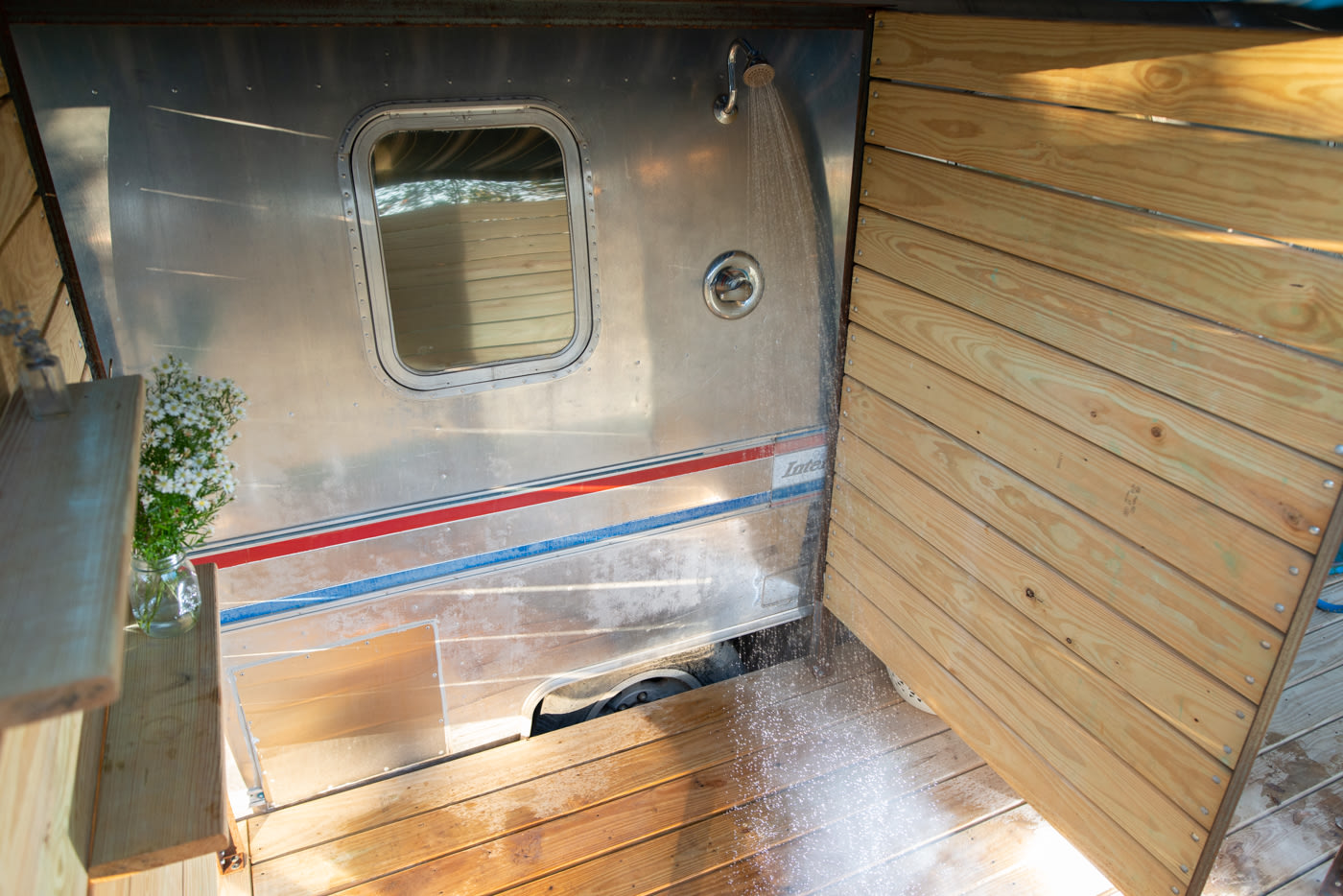 Cozy Cactus Airstream with Hot Tub