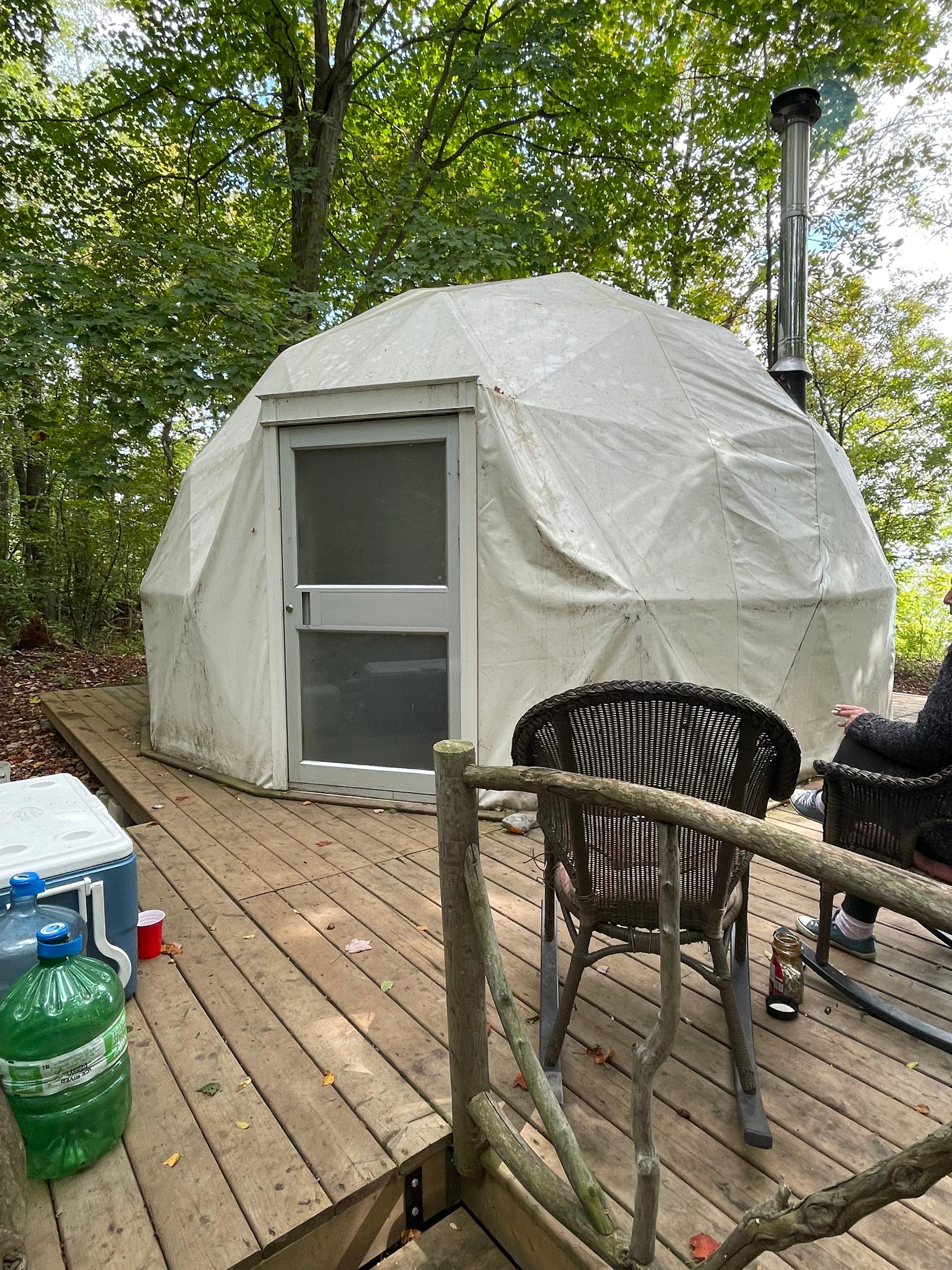 Private Geodome: Lake Erie Views