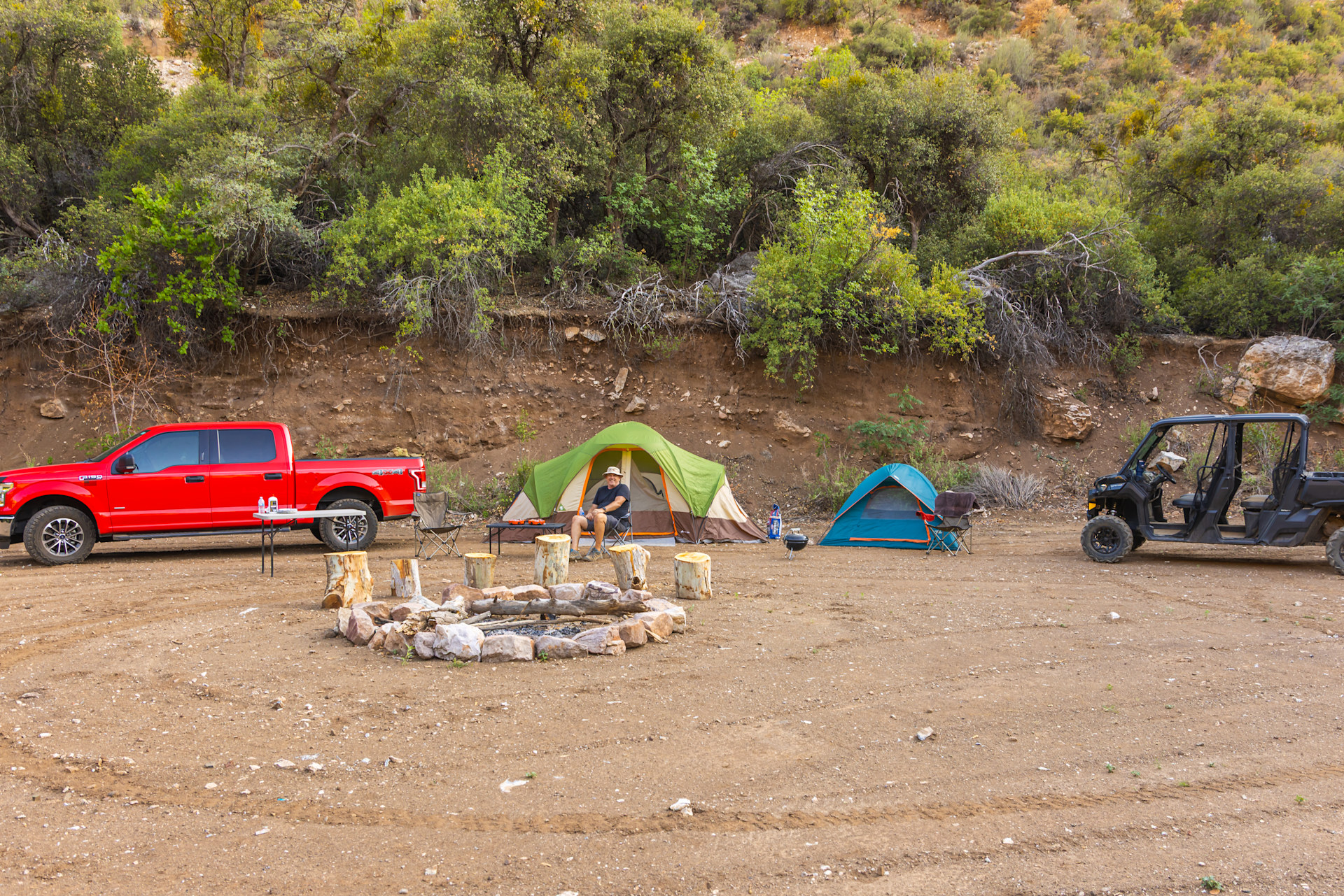 Camp all setup