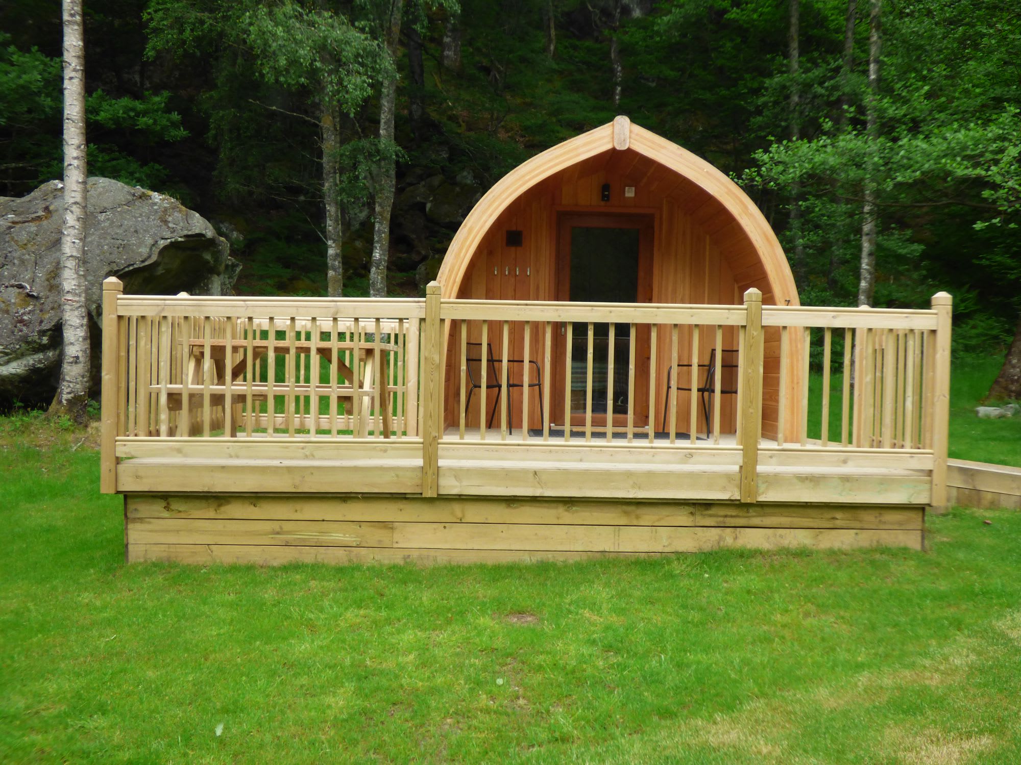 Loch Arklet - Eco Lodge