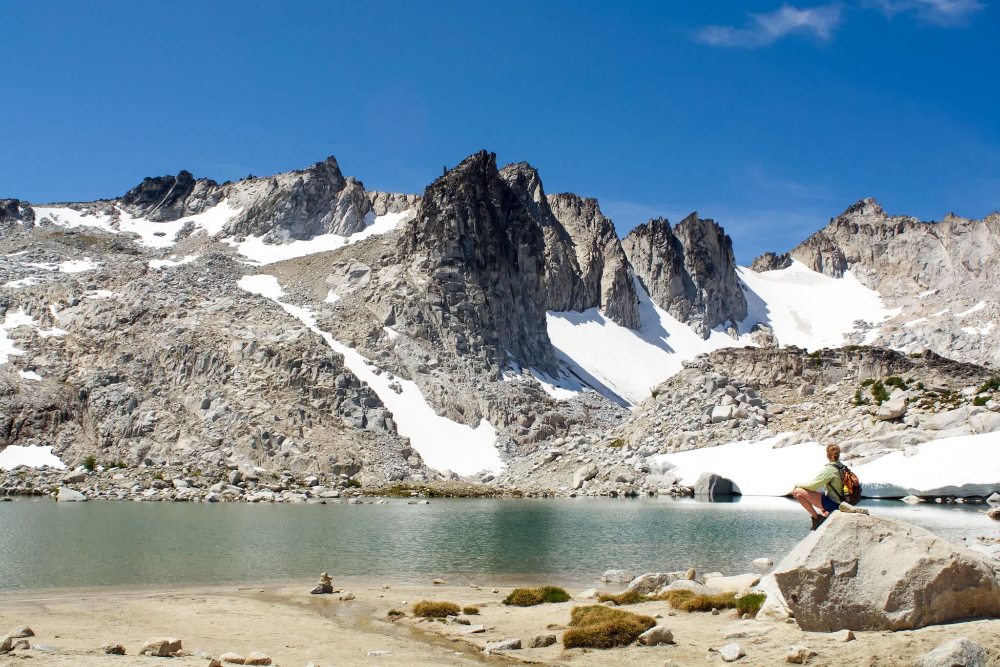 The Stuart Lake trailhead, one access point to the Enchantments, is close by! If you're feeling strong, head up Asgard Pass and visit one of the most stunning places in Washington! 
