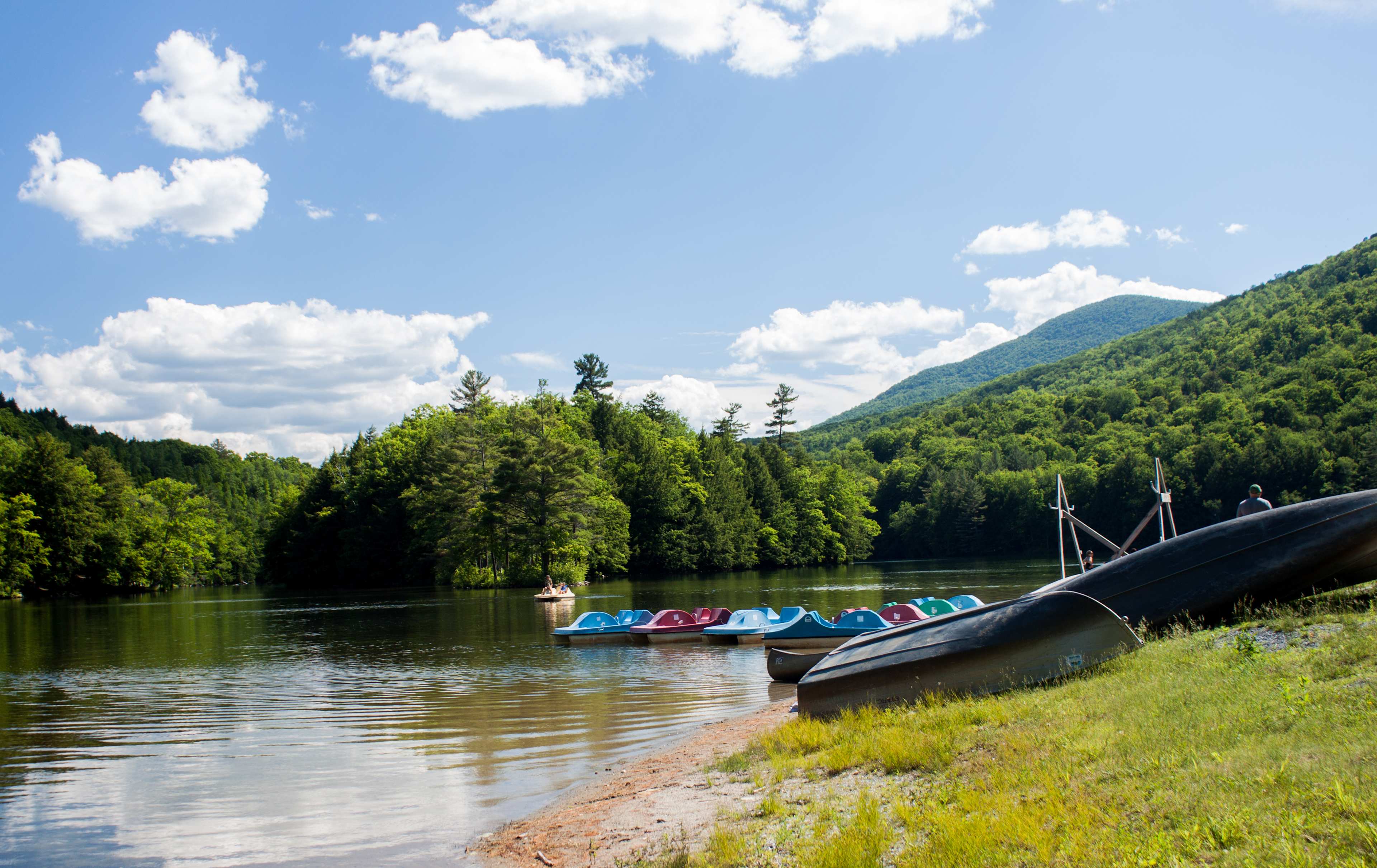 You can rent a boat!