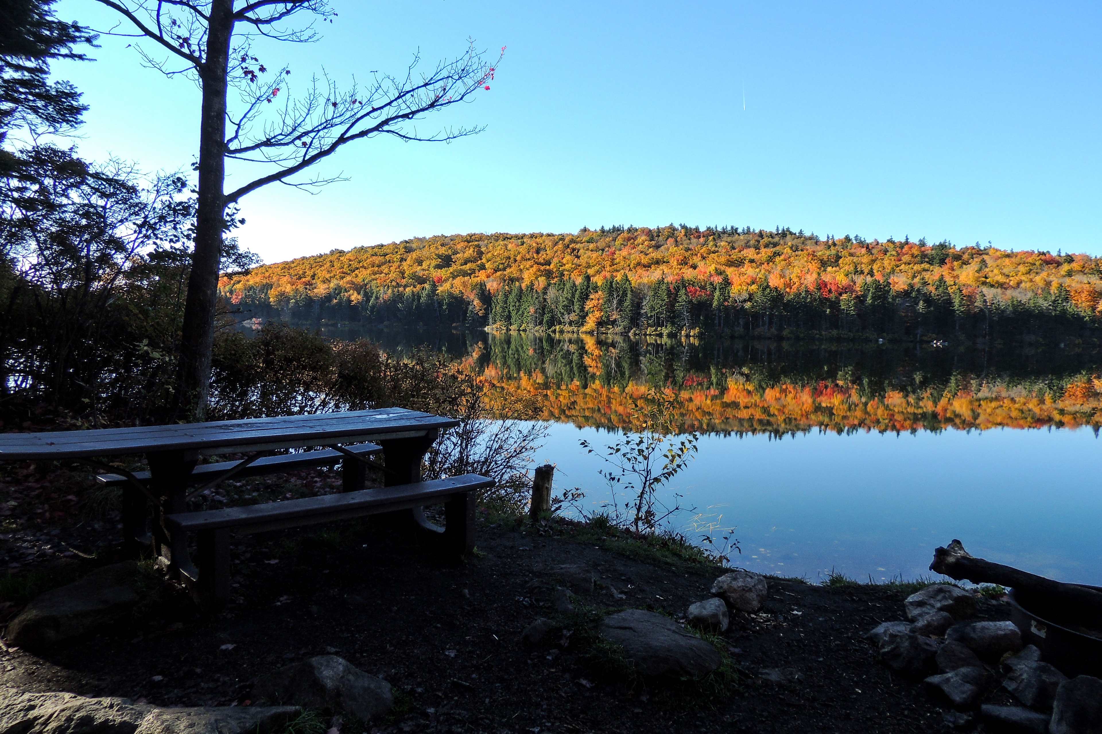 Private, hike-in (or paddle-in) campsites right on the water.