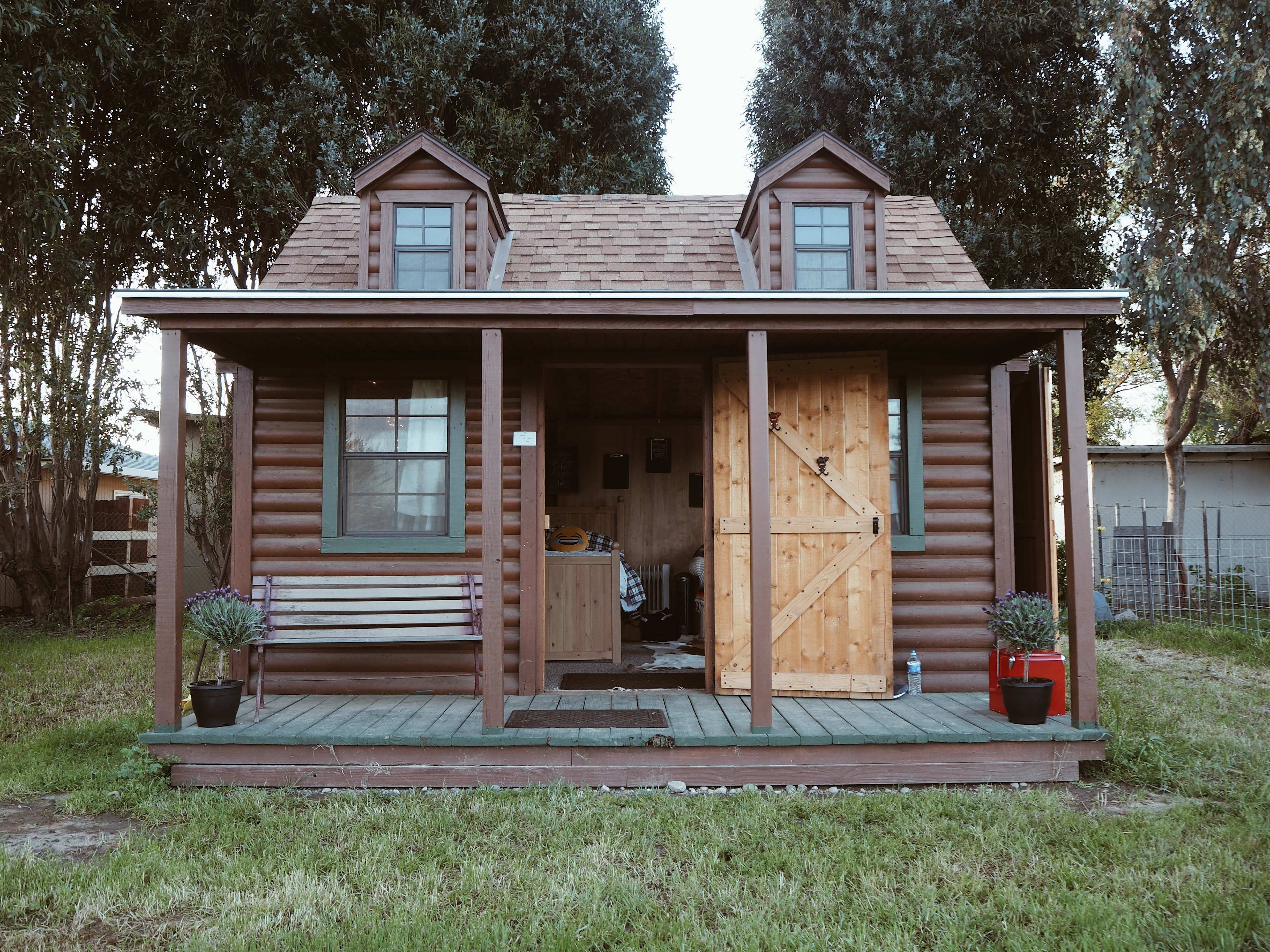 The cabin